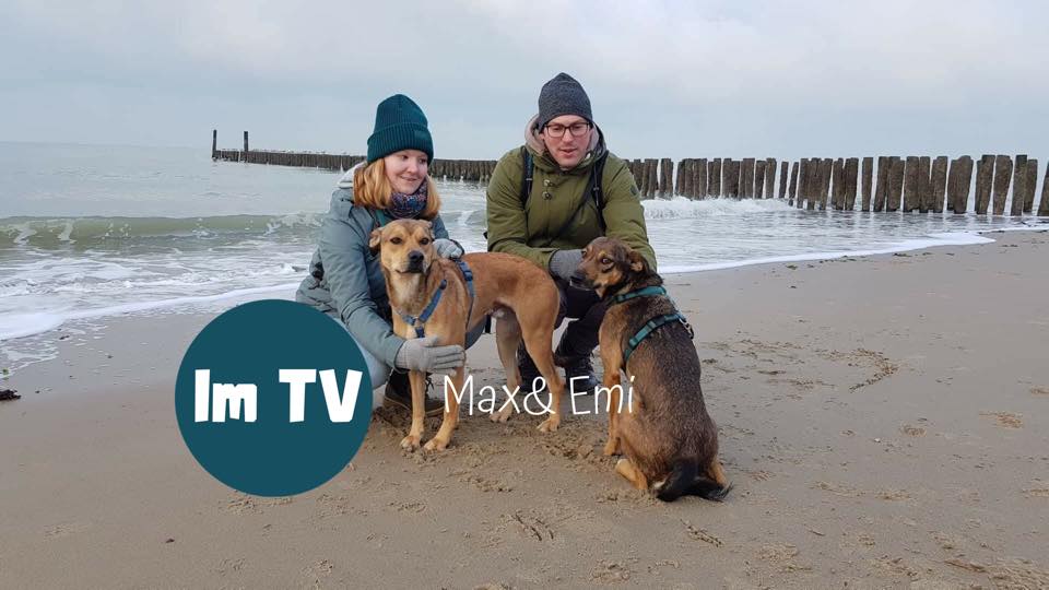 Max und Emi am Strand